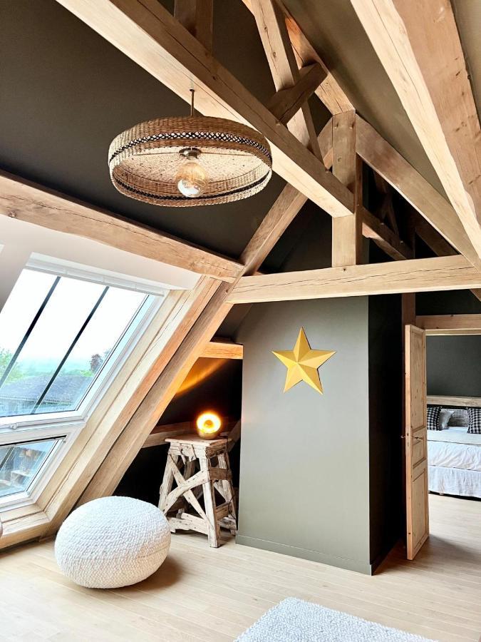 Par Hasard Ou Pas Bed & Breakfast Saint-Martin-aux-Chartrains Eksteriør bilde